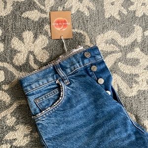 Reformation Stardust High Rise Straight Jeans SZ 26 New